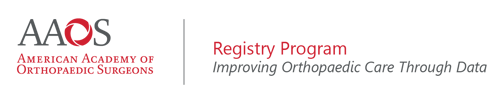 AAOS Registry Program Logo