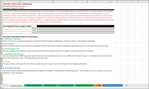 Onboarding Workbook to onboard with AJRR