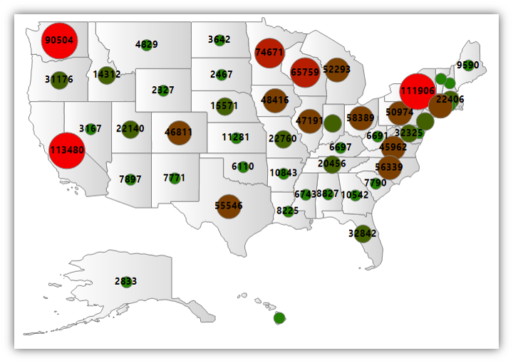 State registries contribute to this map of AJRR procedures by state