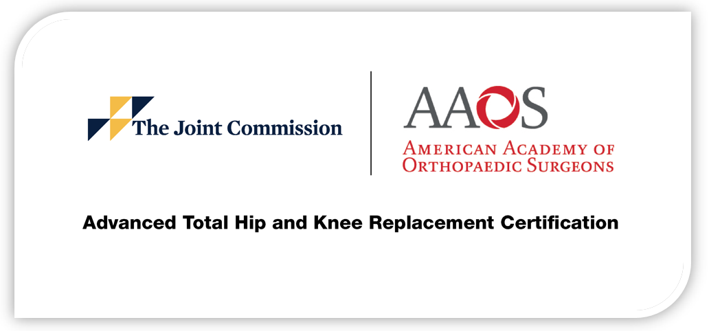 AJRR helps meet The Joint Commission's Advanced Total Hip and Knee Replacement Certification
