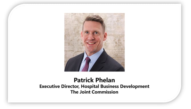 The Joint Commission's Patrick Phelan